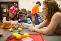 Members of the public enjoy free BASF Kids’ Lab with LASM admission. Members of the public enjoy free BASF Kids’ Lab with LASM admission.