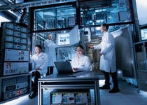 Climate protection is a central component of the BASF strategy. For many years, the company has been continuously reducing its CO2 emissions. For further significant reduction BASF has started a research and development program. Thereby, innovative processes are being developed to further significantly reduce CO2 emissions from the chemical industry.In the R&D program work with (from left): Dr. Nils Bottke	, Head of Petro-chemical Catalyst Research, Dr. Rocco Paciello, Executive expert Homogeneous Catalysis, Dr. Kiara Kochendörfer, Project leader clean high temperature processes, Dr. Andreas Bode, Program leader Carbon Management R&D. Climate protection is a central component of the BASF strategy. For many years, the company has been continuously reducing its CO2 emissions. For further significant reduction BASF has started a research and development program. Thereby, innovative processes are being developed to further significantly reduce CO2 emissions from the chemical industry.In the R&D program work with (from left): Dr. Nils Bottke	, Head of Petro-chemical Catalyst Research, Dr. Rocco Paciello, Executive expert Homogeneous Catalysis, Dr. Kiara Kochendörfer, Project leader clean high temperature processes, Dr. Andreas Bode, Program leader Carbon Management R&D.