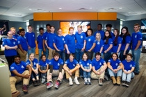 TECH Academy students visit BASF’s site in Geismar as part of their week-long activities to learn more about technical careers. Participants pictured include top row: Makenzie Herring, Chaz Rodrigue, Cade Moore, Bradley Wolf, Colin Watkins, Kaylon Hebert, Landon Burns Jervay Cheveallier V, Zachary Wilson, Justin Schexnaydre, Matthew Sianarta, Jadyn Rumfellow, Darell Honora, Tyler Donaldson, Raegan Nguyen, Isabella Jung, Paige Spadoni, Jacob Braud; bottom row: Trent Sullivan, Megan Arceneaux, Jaden Pearley, Austin Champton Ben Boudreaux, Emily Richey, Brenden Brunet, Reid Kliebert, Emily Russell. (Note: Not Pictured: Ronald Morris.) TECH Academy students visit BASF’s site in Geismar as part of their week-long activities to learn more about technical careers. Participants pictured include top row: Makenzie Herring, Chaz Rodrigue, Cade Moore, Bradley Wolf, Colin Watkins, Kaylon Hebert, Landon Burns Jervay Cheveallier V, Zachary Wilson, Justin Schexnaydre, Matthew Sianarta, Jadyn Rumfellow, Darell Honora, Tyler Donaldson, Raegan Nguyen, Isabella Jung, Paige Spadoni, Jacob Braud; bottom row: Trent Sullivan, Megan Arceneaux, Jaden Pearley, Austin Champton Ben Boudreaux, Emily Richey, Brenden Brunet, Reid Kliebert, Emily Russell. (Note: Not Pictured: Ronald Morris.)