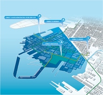 A Network of Green Corridors can improve social cohesion and reduce Red Hook’s isolation through shared spaces for pedestrians. Image source: Terreform ONE. A Network of Green Corridors can improve social cohesion and reduce Red Hook’s isolation through shared spaces for pedestrians. Image source: Terreform ONE.