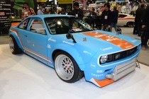 Painted in R-M Onyx HD Boss Flat Blue, this 1996 Nissan Boss Rocket Bunny by Cory Horsford was named a Top Tuner by Motor Trend. Painted in R-M Onyx HD Boss Flat Blue, this 1996 Nissan Boss Rocket Bunny by Cory Horsford was named a Top Tuner by Motor Trend.