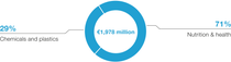 Diagram: Sales by direct customer industry 2024 - Nutrition & Health Diagram: Sales by direct customer industry 2024 - Nutrition & Health