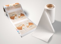 The home-compostable paper laminate consists of three basic components: BillerudKorsnäs‘ paper ConFlex® Silk, a sealing layer made of BASF’s certified home compostable and partly bio-based biopolymer ecovio® and BASF’s water-based adhesive Epotal® Eco 3675 X which joins the film to the paper. Photo: BASF 2020