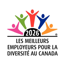 Les meilleures employeurs pour la diversité au Canada 2026 logo