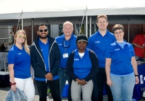 BASF employees attending a Community Open House event at the BASF Canada Cornwall Site.
