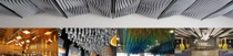 Modern ceiling collage 