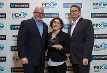 BASF employees Greg Pflum, Anne Miller and Mark Pellow accept the 2016 PEX Process Excellence Award for Most Innovative Approach to Driving Culture Change. BASF employees Greg Pflum, Anne Miller and Mark Pellow accept the 2016 PEX Process Excellence Award for Most Innovative Approach to Driving Culture Change.