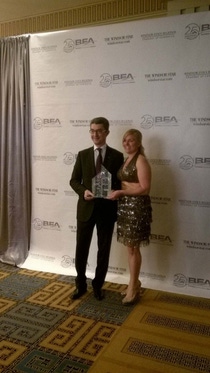 BASF Canada accepts the International Business Award at the 25th Anniversary Business Excellence Awards ceremony in Windsor, Ontario. BASF Canada accepts the International Business Award at the 25th Anniversary Business Excellence Awards ceremony in Windsor, Ontario.