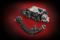 Various views of the Alfa Romeo Giulia engine highlighting the powertrain applications using BASF’s Ultramid Endure. Various views of the Alfa Romeo Giulia engine highlighting the powertrain applications using BASF’s Ultramid Endure.