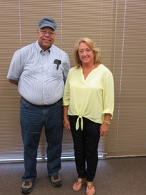 BASF Scale Back Alabama competition winners. From left to right: Tammy Williams and Charles Pugh.
