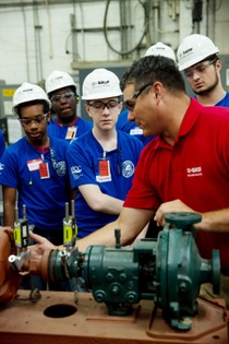 BASF TECH Academy students spend a day at BASF’s site in Geismar learning about technical careers.