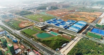 Hunan Shanshan Energy betreibt vier Produktionsstätten für Kathodenmaterialien und deren Vorprodukte in Hunan und Ningxia, China, mit einer Jahreskapazität von 90 Kilotonnen bis 2022. Dies ist der Standort Da Changsha in Hunan, China.