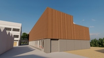 Exterior view of the planned Climate Center in Limburgerhof.
Photo: BASF Exterior view of the planned Climate Center in Limburgerhof.
Photo: BASF