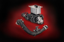 Various views of the Alfa Romeo Giulia engine highlighting the powertrain applications using BASF’s Ultramid Endure. Various views of the Alfa Romeo Giulia engine highlighting the powertrain applications using BASF’s Ultramid Endure.