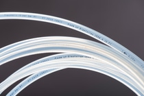 With Elastollan®°1598°A°10°FC, BASF presents at its virtual booth on the occasion of the International Trade Fair for Plastics Processing (Fakuma) starting October 13th, 2020, a novel TPU plastic with food contact (FC) approval that combines the highly effective hydrolysis and microbial resistance of ether-based thermoplastic polyurethanes with the excellent mechanical properties of ester TPU. Elastollan®°1598°A°10°FC is an aromatic thermoplastic polyether polyurethane that BASF has developed specifically to meet its customers’ requirements for pneumatic hose applications.  With Elastollan®°1598°A°10°FC, BASF presents at its virtual booth on the occasion of the International Trade Fair for Plastics Processing (Fakuma) starting October 13th, 2020, a novel TPU plastic with food contact (FC) approval that combines the highly effective hydrolysis and microbial resistance of ether-based thermoplastic polyurethanes with the excellent mechanical properties of ester TPU. Elastollan®°1598°A°10°FC is an aromatic thermoplastic polyether polyurethane that BASF has developed specifically to meet its customers’ requirements for pneumatic hose applications.