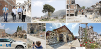 Destroyed residential buildings after the earthquake in Türkiye. Destroyed residential buildings after the earthquake in Türkiye.
