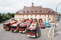 Die Wache Süd wurde 1923 bezogen und fungiert seither als BASF-Hauptfeuerwache. Neben der Werkfeuerwehr haben auch die Umweltüberwachung, der Rettungsdienst und die Standortsicherheit hier ihren Sitz. Credit: BASF SE Die Wache Süd wurde 1923 bezogen und fungiert seither als BASF-Hauptfeuerwache. Neben der Werkfeuerwehr haben auch die Umweltüberwachung, der Rettungsdienst und die Standortsicherheit hier ihren Sitz. Credit: BASF SE