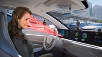 Das Driver Identification Display schützt zuverlässig vor Autodiebstahl, da das Fahrzeug erst nach erfolgreicher Authentifizierung der Person im Fahrersitz gestartet werden kann. Das Driver Identification Display schützt zuverlässig vor Autodiebstahl, da das Fahrzeug erst nach erfolgreicher Authentifizierung der Person im Fahrersitz gestartet werden kann.