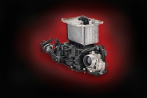Various views of the Alfa Romeo Giulia engine highlighting the powertrain applications using BASF’s Ultramid Endure. Various views of the Alfa Romeo Giulia engine highlighting the powertrain applications using BASF’s Ultramid Endure.