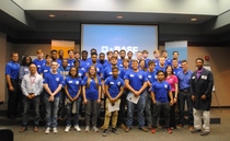 BASF TECH Academy class of 2016 and employees from BASF’s site in Geismar.