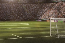 Soccer Arena 3d render  collection