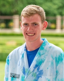 Evans City high school student Scott McElhinny gained hands-on science and marketing experience at BASF’s 2018 Science Academy. Evans City high school student Scott McElhinny gained hands-on science and marketing experience at BASF’s 2018 Science Academy.
