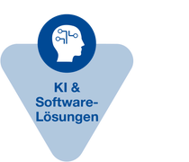 Icon Fokus-Bereich KI & Software-Lösungen Icon Fokus-Bereich KI & Software-Lösungen