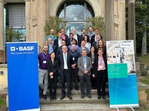Participants of the ten-year collaboration celebration between BASF and Fraunhofer IPMS Participants of the ten-year collaboration celebration between BASF and Fraunhofer IPMS
