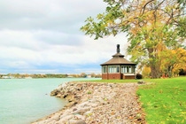 BASF’s Fighting Island, a certified gold wildlife habitat site, sits along the Detroit River in LaSalle, Ontario, Canada.