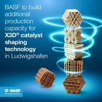 BASF’s innovative X3D® technology produces catalysts with optimal shapes to maximize performance and efficiency while minimizing energy consumption.