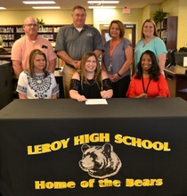 Gracie Etheredge, a recent Leroy High School graduate who will major in chemical process technology at Coastal Alabama Community College, received a scholarship valued at approximately $10,000 from BASF’s McIntosh, Alabama site.