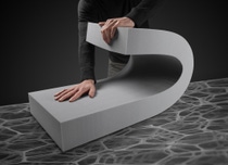 The new grade Basotect® UF+ with improved emission properties replaces the successful Basotect® UF and opens up additional fields of application. The exceptionally lightweight and flexible melamine resin foam is ideally suited for the insulation of rail vehicles as well as of heating, ventilation and air-conditioning (HVAC) technology in buildings. At the same time it reduces  the noise level of the facilities.				         Photo: BASF 2019 The new grade Basotect® UF+ with improved emission properties replaces the successful Basotect® UF and opens up additional fields of application. The exceptionally lightweight and flexible melamine resin foam is ideally suited for the insulation of rail vehicles as well as of heating, ventilation and air-conditioning (HVAC) technology in buildings. At the same time it reduces  the noise level of the facilities.				         Photo: BASF 2019