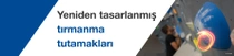 Bir tırmanma salonunda bulanık arka planda bir kişiyle kırmızı-yeşil ışık girdabı efektli tırmanma duvarında mavi tırmanma tutamağının yakın çekimi. Metin: "Yeniden tasarlanmış tırmanma tutamakları" Bir tırmanma salonunda bulanık arka planda bir kişiyle kırmızı-yeşil ışık girdabı efektli tırmanma duvarında mavi tırmanma tutamağının yakın çekimi. Metin: "Yeniden tasarlanmış tırmanma tutamakları"
