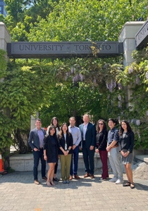 BASF employees attending a Community Open House event at the BASF Canada Cornwall Site.