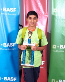 Shreyas Arcot, a fifth grade student from Shady Grove Elementary School in Glen Allen, won the Virginia State You Be The Chemist Challenge ® and will represent Virginia at the 2016 National Challenge in Philadelphia on June 20.