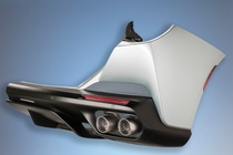 In a joint project, BASF and STR Automotive have brought components for premium vehicles into serial production for the first time using the new material Elastolit® R 8819 Lightweight. In comparison to conventional processing with PU-RRIM materials, the new process convinces due to significant weight reduction. The usual component thickness of 3.0 mm can be reduced to less than 2.5 mm, without detrimental effects on processing, quality or mechanical properties. In a joint project, BASF and STR Automotive have brought components for premium vehicles into serial production for the first time using the new material Elastolit® R 8819 Lightweight. In comparison to conventional processing with PU-RRIM materials, the new process convinces due to significant weight reduction. The usual component thickness of 3.0 mm can be reduced to less than 2.5 mm, without detrimental effects on processing, quality or mechanical properties.