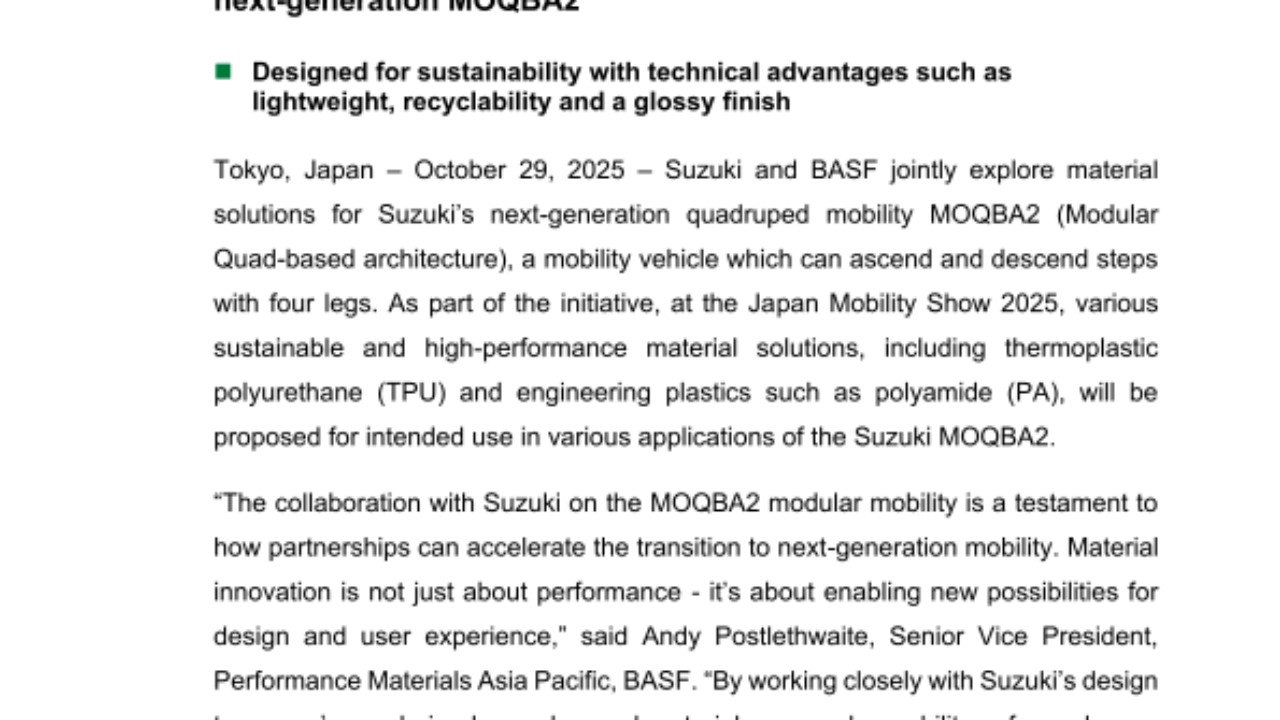 Persbericht (Engels)
