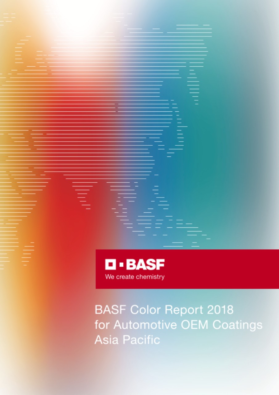 BASF Color Report 2018, Asia Pacific BASF Color Report 2018, Asia Pacific