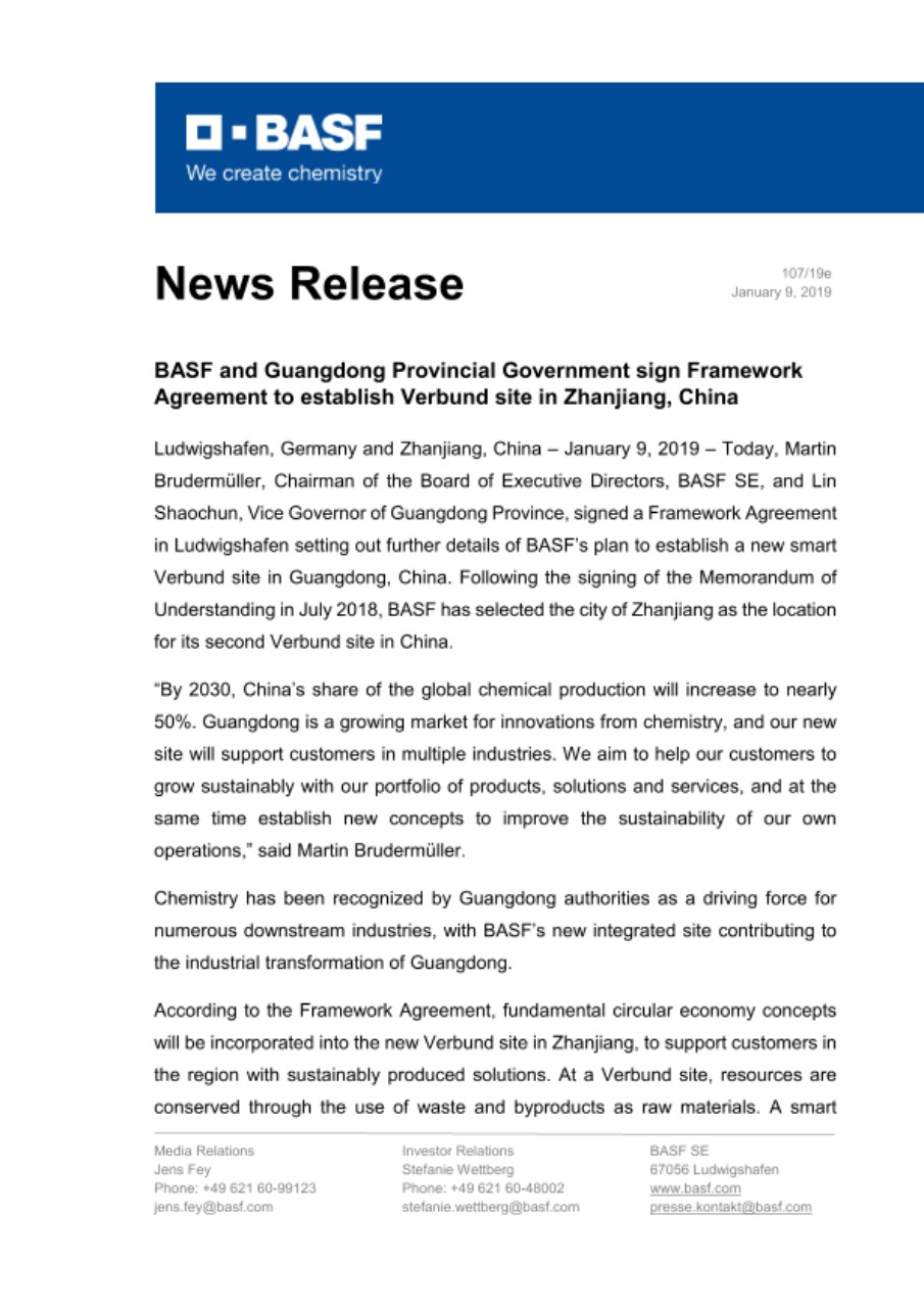 News Release News Release