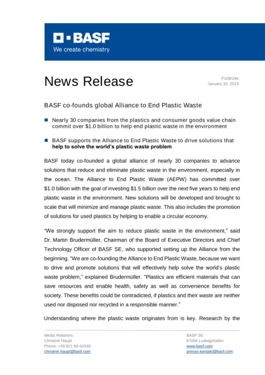 News Release News Release