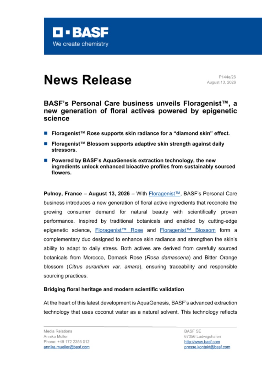 News Release News Release