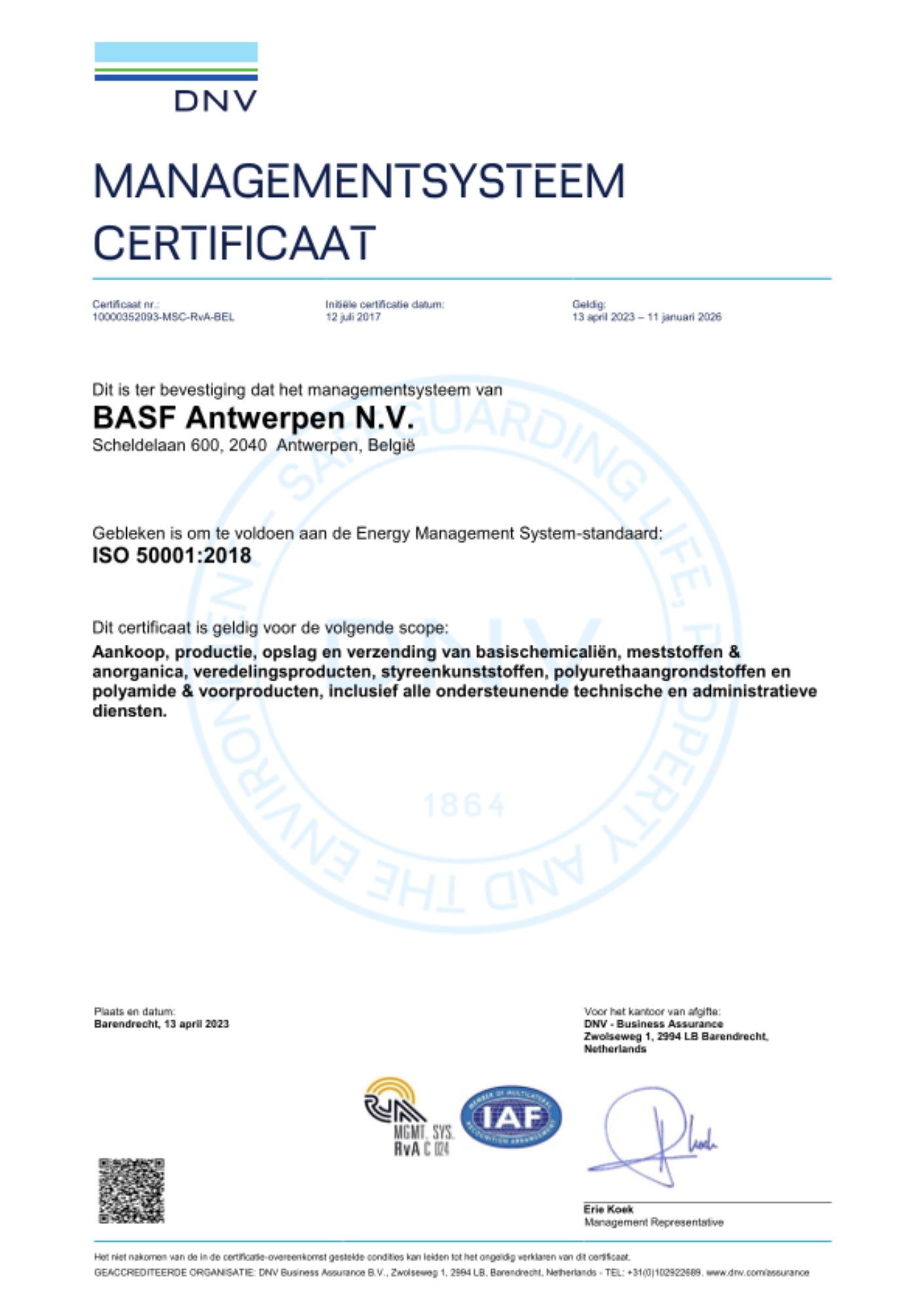 Certificate Certificate