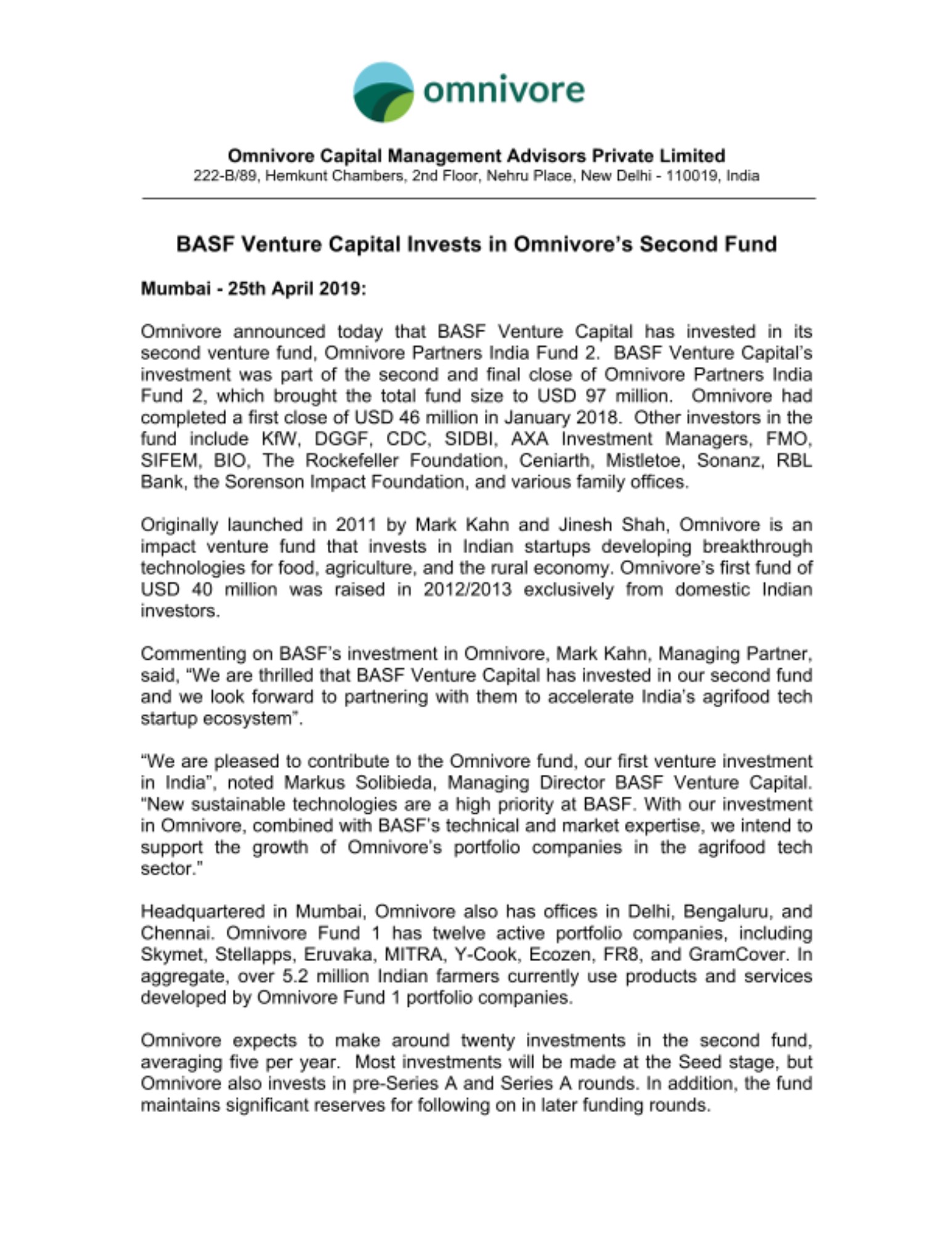 Download Press Release Download Press Release