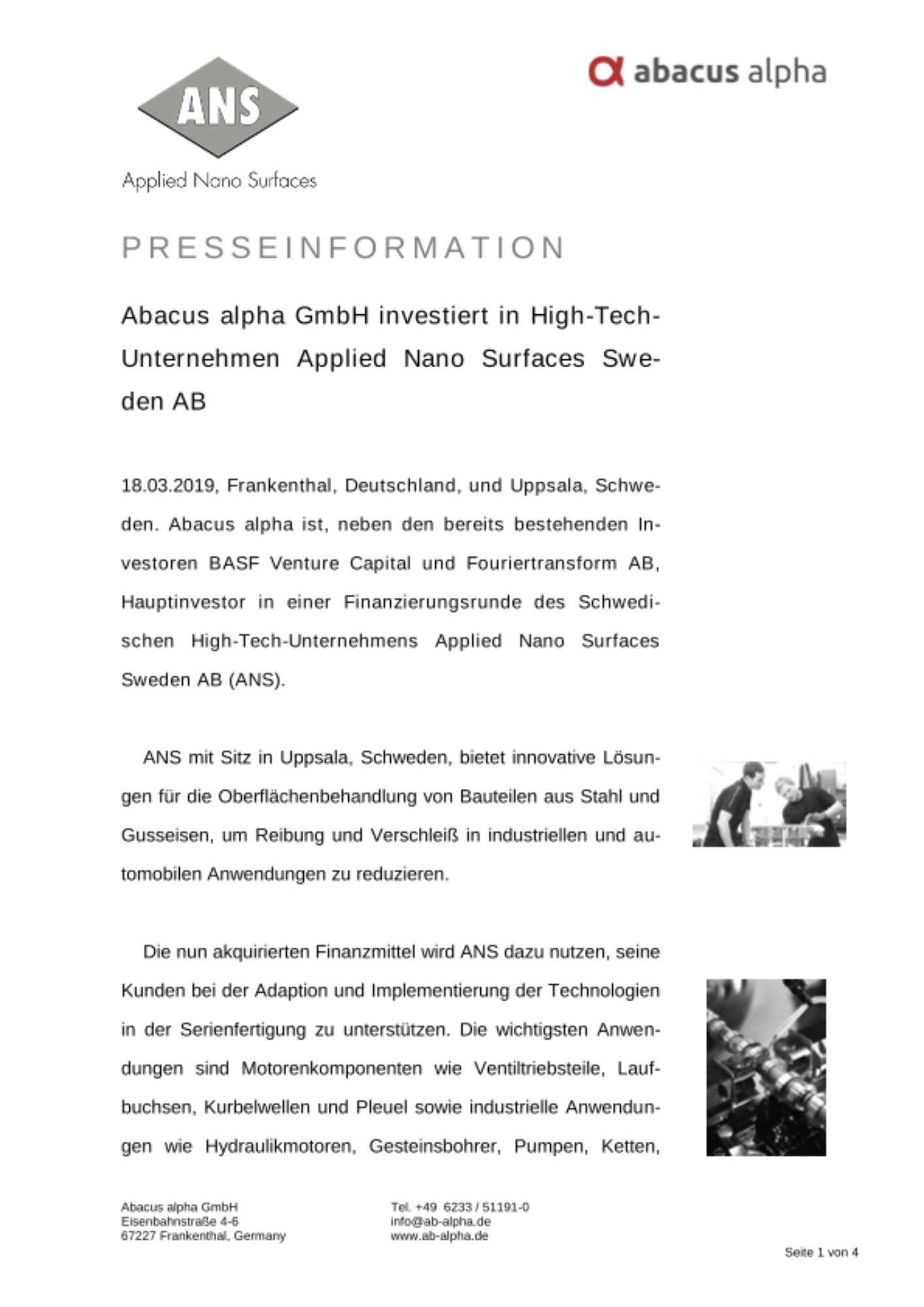 Download Pressemeldung