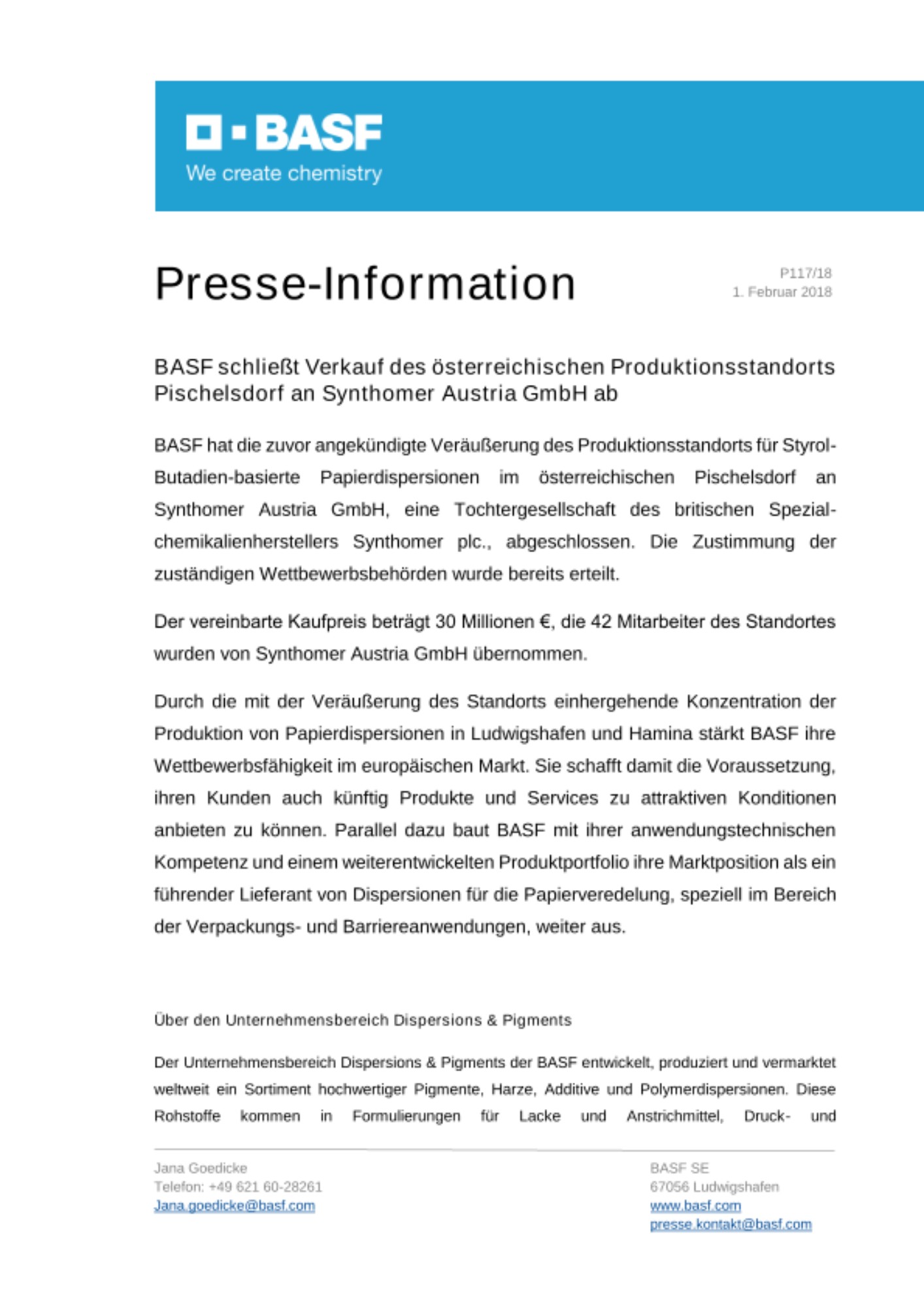Presse-Information Presse-Information