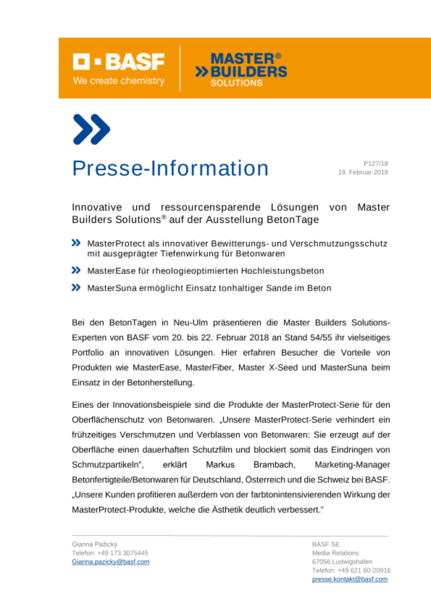Presse-Information Presse-Information