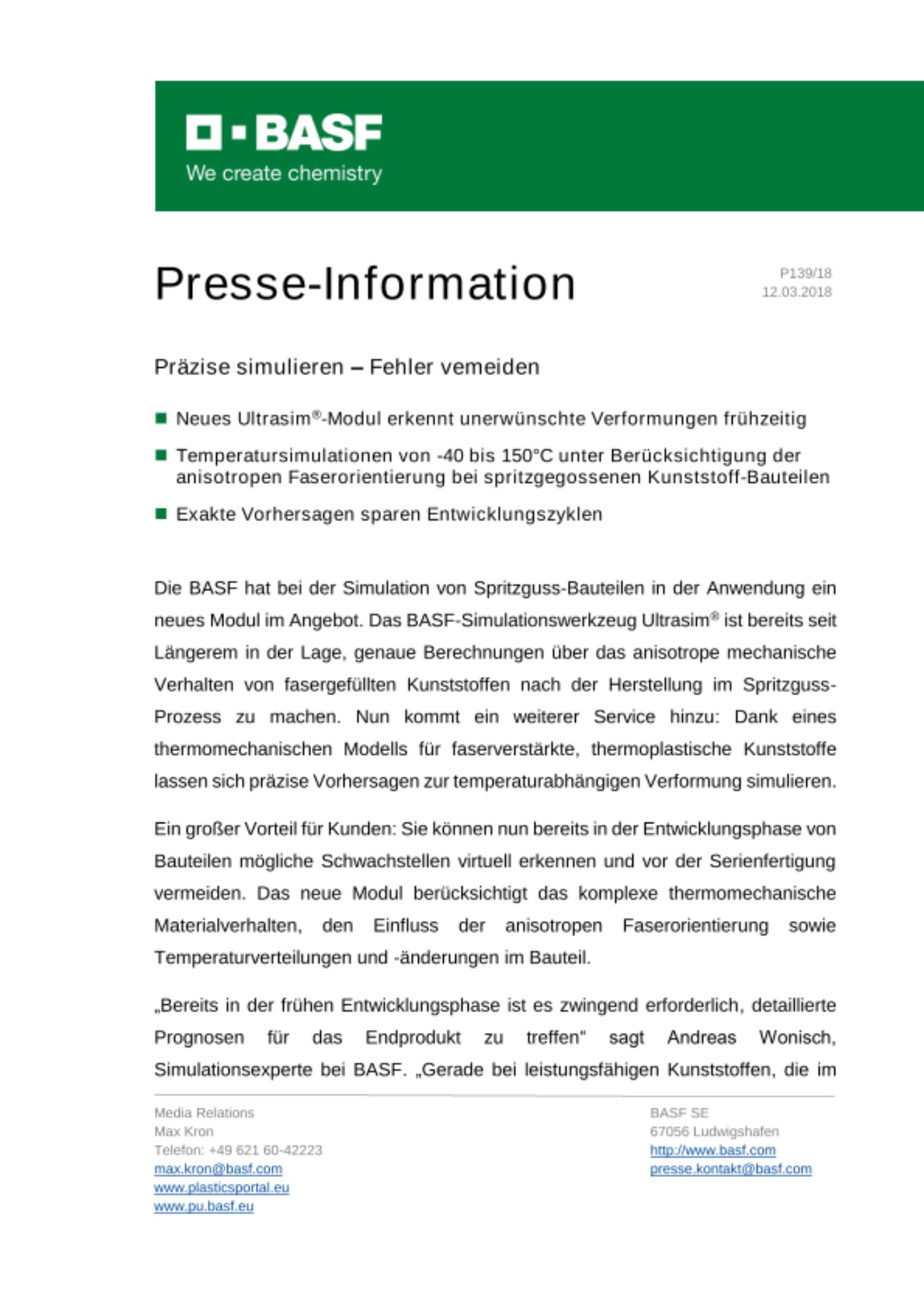 Presse-Information Presse-Information