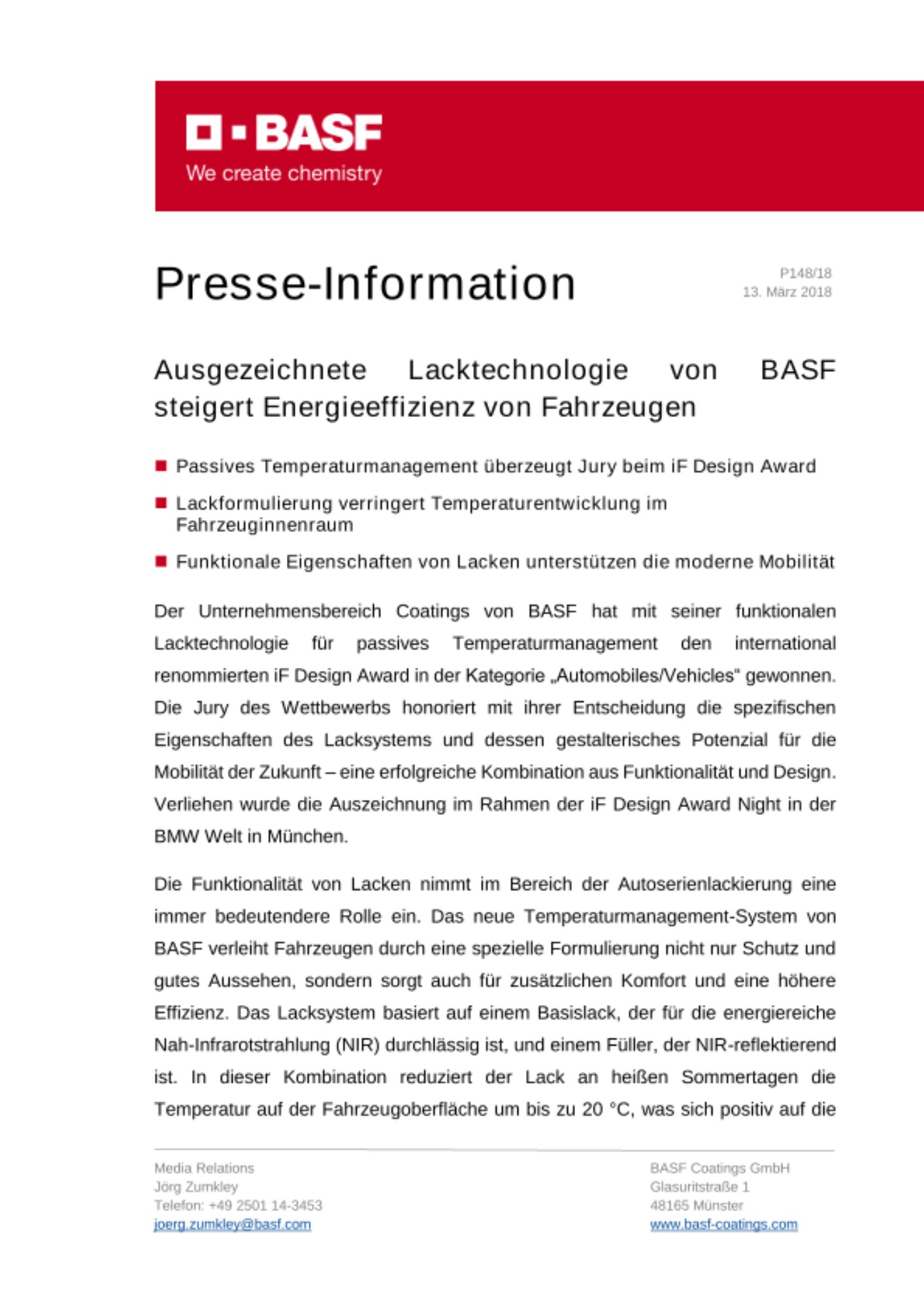 Presse-Information Presse-Information