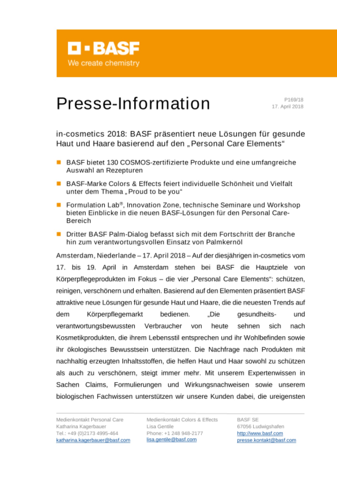 Presse-Information Presse-Information