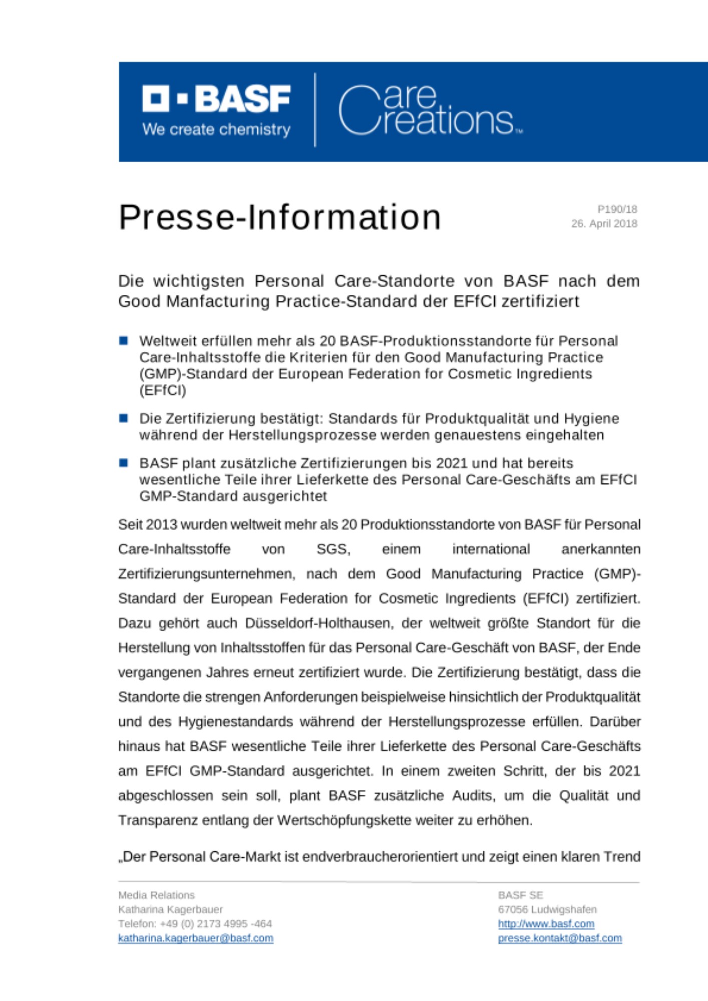 Presse-Information Presse-Information